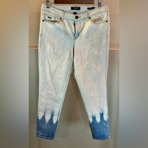 Nine West Blue, Pink and White Jeans